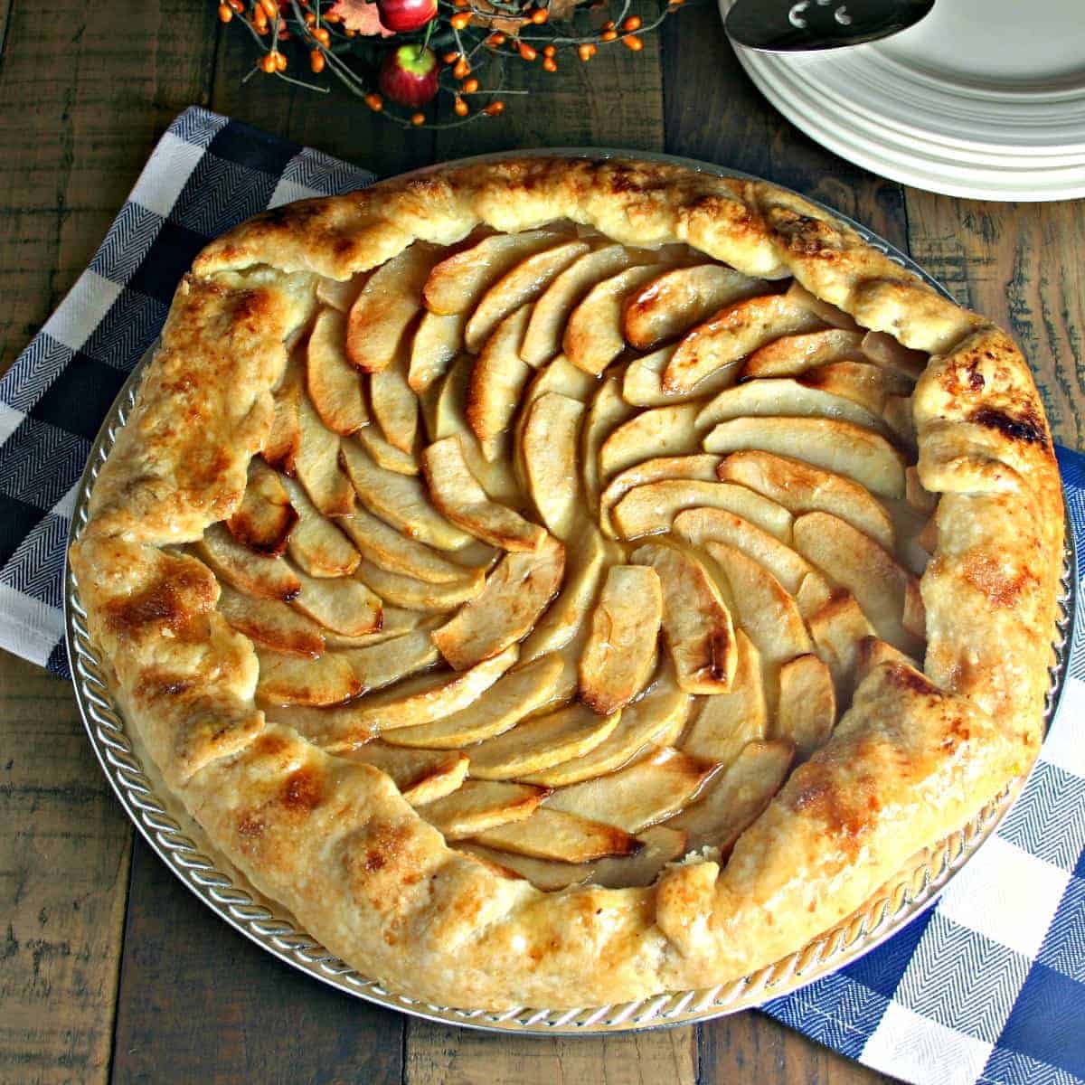Rustic Apple Tart | Life, Love, and Good Food